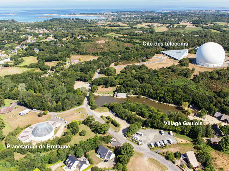 Parc du Radôme à Pleumeur-Bodou